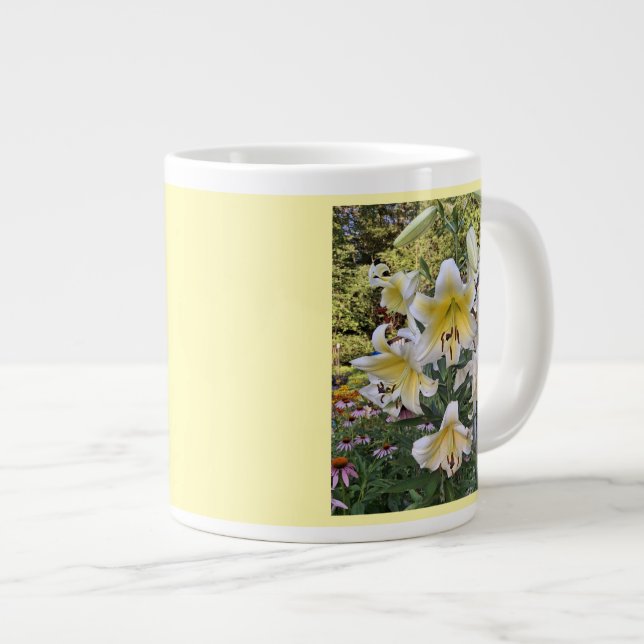 Grande Tasse Yellow Lilly Glass (Devant droit)