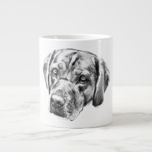 Grande Tasse Yeux chauds dans la lumière de la récolte