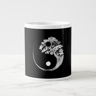 Grande Tasse Yin Yang Bonsai Tree Japon, bouddhiste japonais Ze