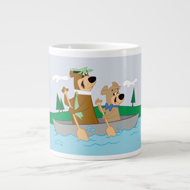 Grande Tasse Yogi Bear et Boo Boo Fun Canoe Adventure (Devant)
