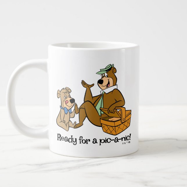 Grande Tasse Yogi Bear et Boo-Boo pique-nique Snack (Gauche)