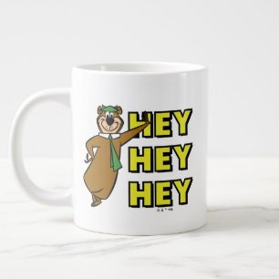Grande Tasse Yogi Bear Hey Hey Hey