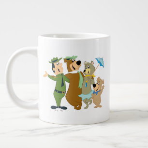 Grande Tasse Yogi Ours et amis Accueil chaleureux