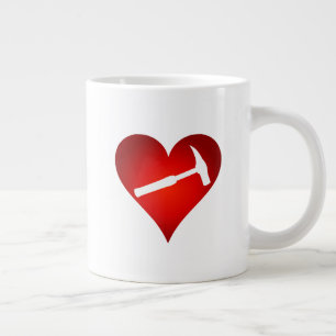 Grande Tasse You Rock My World : Rock Hammer Heart