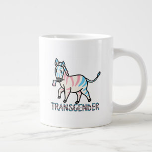 Grande Tasse Zèbre transgenre