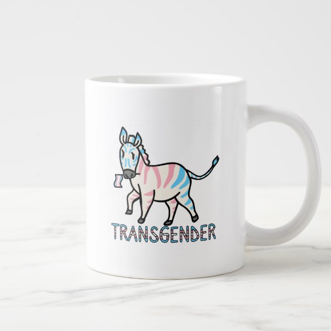 Grande Tasse Zèbre transgenre (Droite)