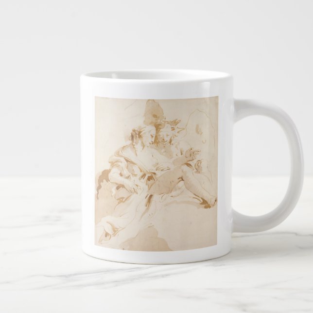 Grande Tasse Zephyr et Flora (Droite)