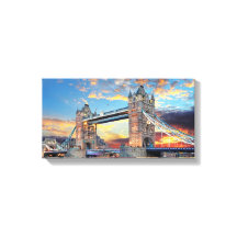 Grande toile Imprimer - London Tower Bridge