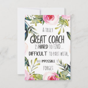 Grande typographie de coach Décoration de bureau C