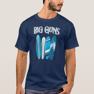 GRANDES ARMES À FEU SURFANT LE T-SHIRT