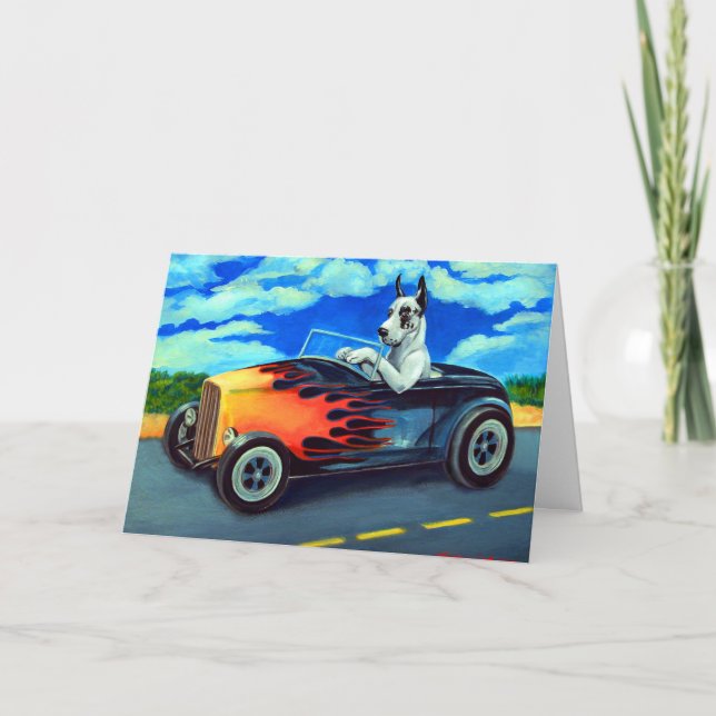 Grandes Cartes de voeux Dane Harl (Devant)