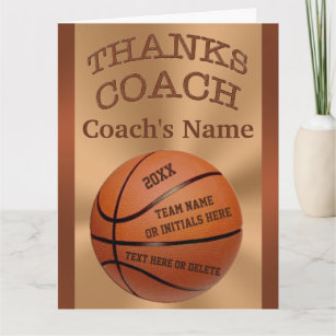 Eyrme Tasse de basketball Coach Id/ée cadeau pour entra/îneur de basketball
