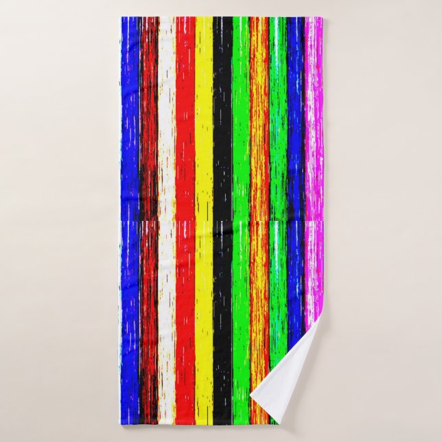 Grandes Couleurs De Bois (Serviette de bain)