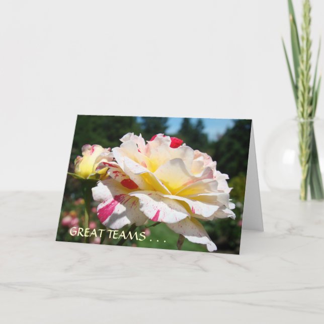 GRANDES ÉQUIPES Engagé LEADERS Cartes Cartes pour  (Devant)