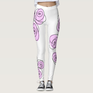 Grandes Leggings Lilac Rose