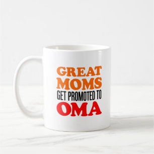 Grandes mamans promues dans la tasse d'Oma