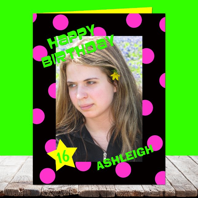 Grandes ou grandes cartes d'anniversaire avec âge  (Créateur téléchargé)