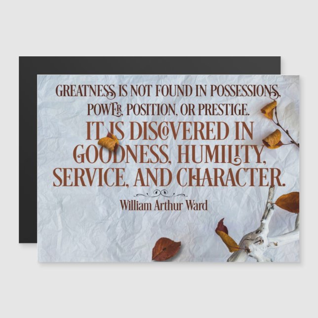 Grandeur découverte (Devant / Derrière)