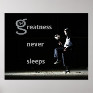 Grandeur ne dort jamais Poster