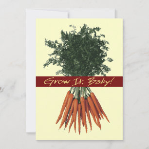 Grandez Bébé ! - Invitation aux carottes