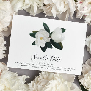 Grandiflora White Magnolia Enregistrer la carte
