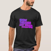 Grandir à travers – T-shirt de motivation minimali