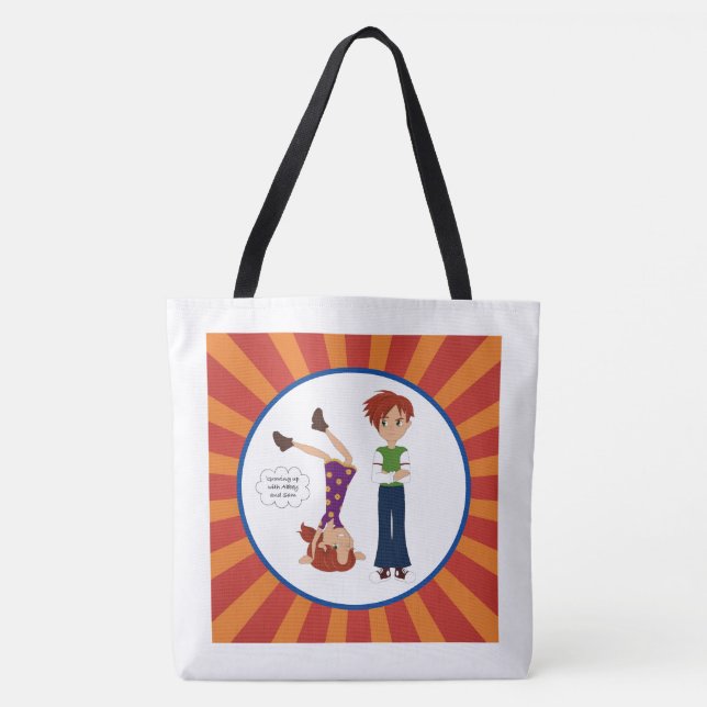 Grandir avec l'abbaye et le Sam le sac fourre-tout (Devant)