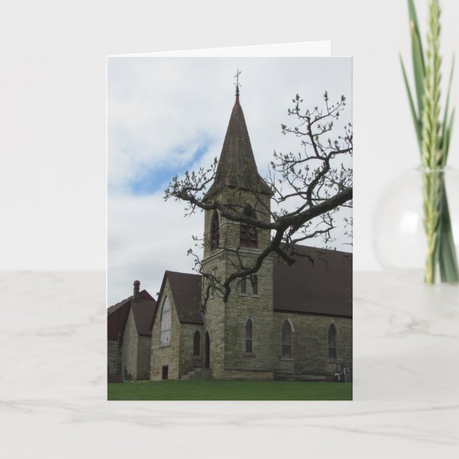 « Grandir dans la force à Holy Cross » Carte de sy (Devant)