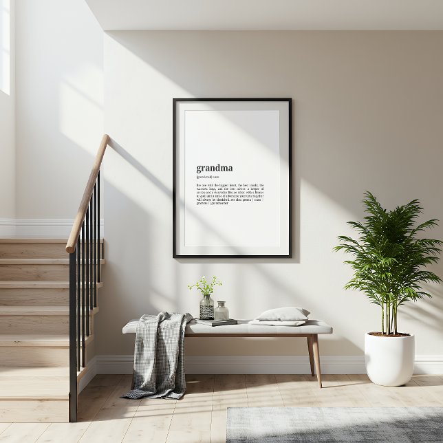 Grandma Definition Poster | Dictionary Style (Créateur téléchargé)