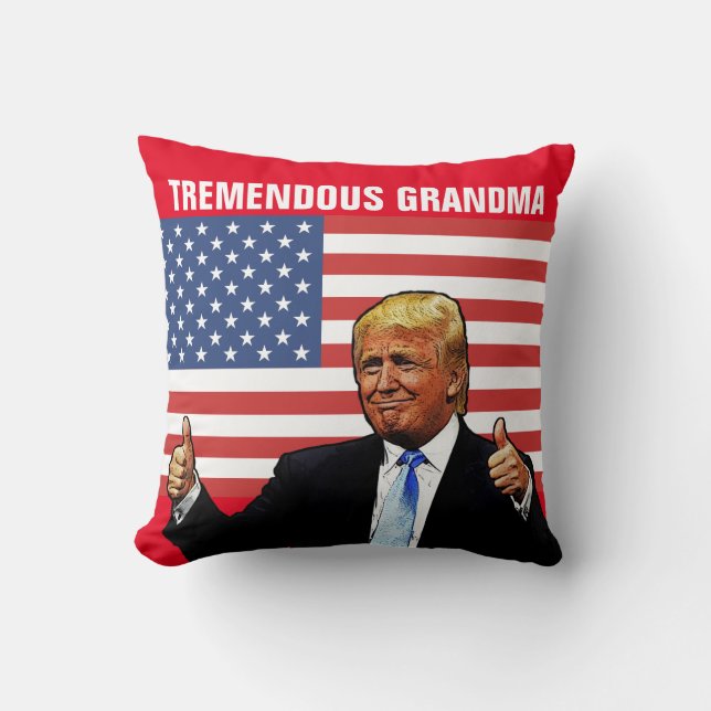 GRANDMA DONALD TRUMP COUSSIN DE GRANDMA (Recto)