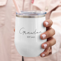 Grandma minimaliste EST 2025 | Cadeau personnalisé