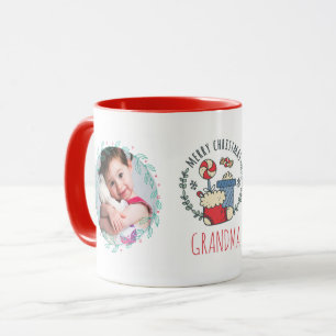 GRANDMA PHOTO MUG - Cadeaux de Noël Grandkids Pics