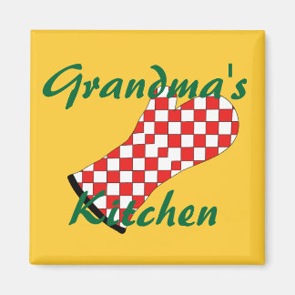 Grandma's Kitchen Magnet