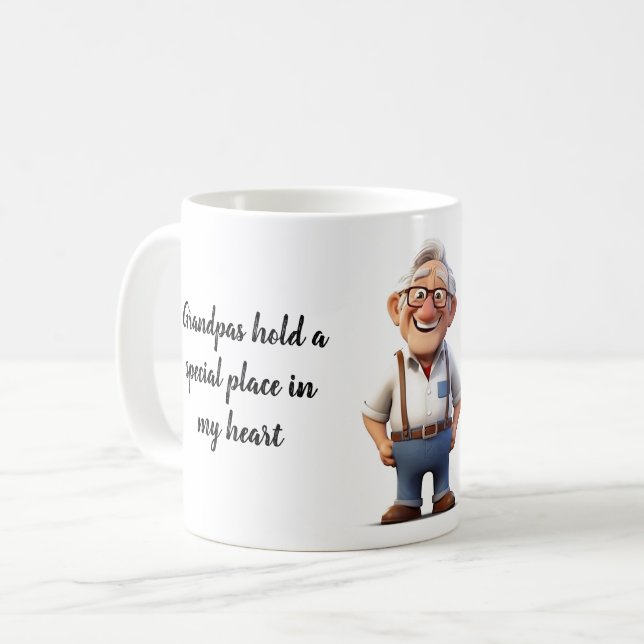Grandpa Café Mug (Devant gauche)