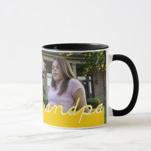 Grandpa Photo Mug Customisé Fête des pères Mugs