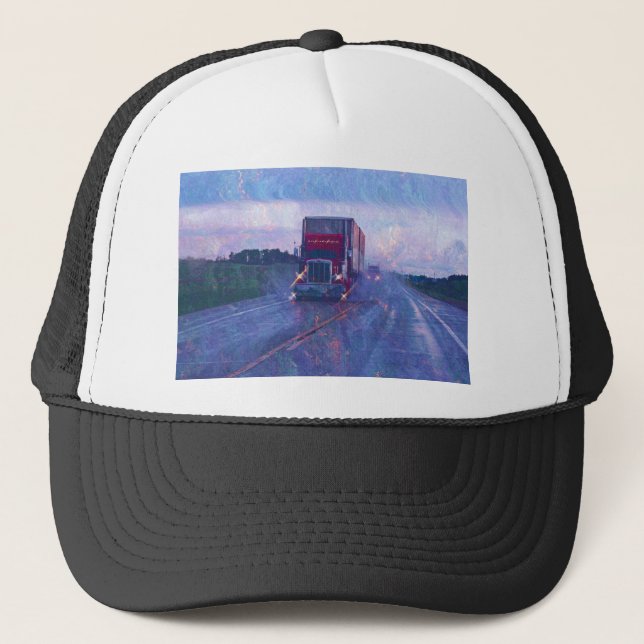 GRANDS CASQUETTES DE CAMIONNEUR DE VITESSE DE (Devant)