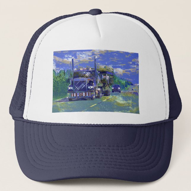 GRANDS CASQUETTES DE CAMIONNEUR DE VITESSE DE (Devant)