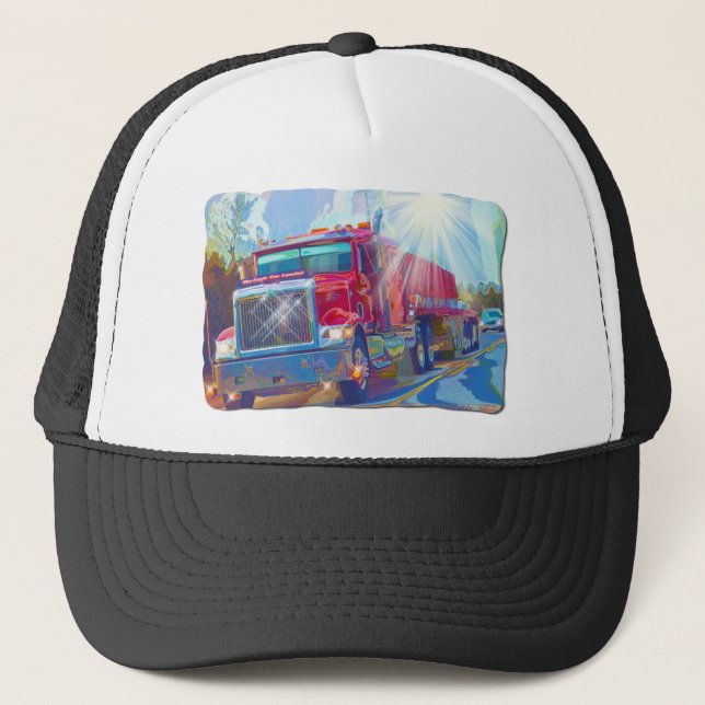 GRANDS CASQUETTES DE CAMIONNEUR DE VITESSE DE (Devant)