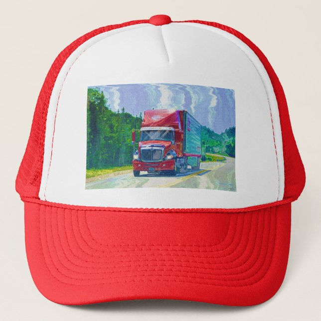 GRANDS CASQUETTES DE CAMIONNEUR DE VITESSE DE (Devant)