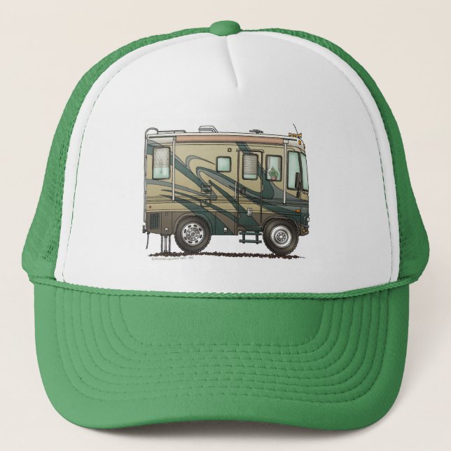 Grands casquettes de campeur de rv (Devant)