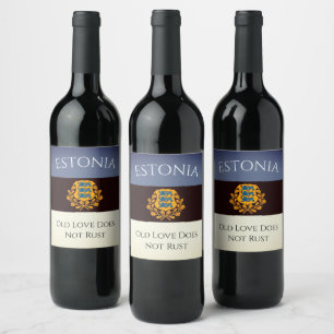 Grands Étiquettes estoniens du vin !