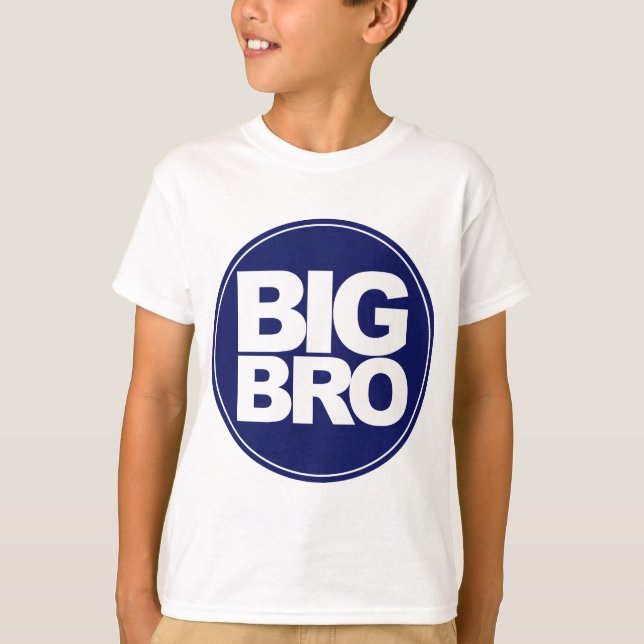 grands mélange de T-shirt de bro et conception de (Devant)