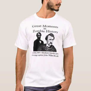 Grands moments dans le T-shirt d'histoire de zombi