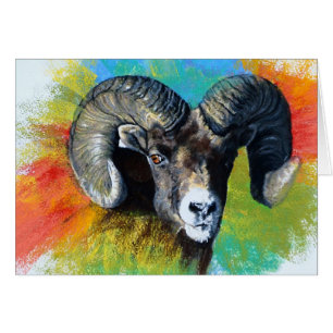 Grands moutons à cornes