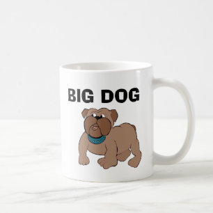 Grands Mugs à Café CHIEN BULLDOG