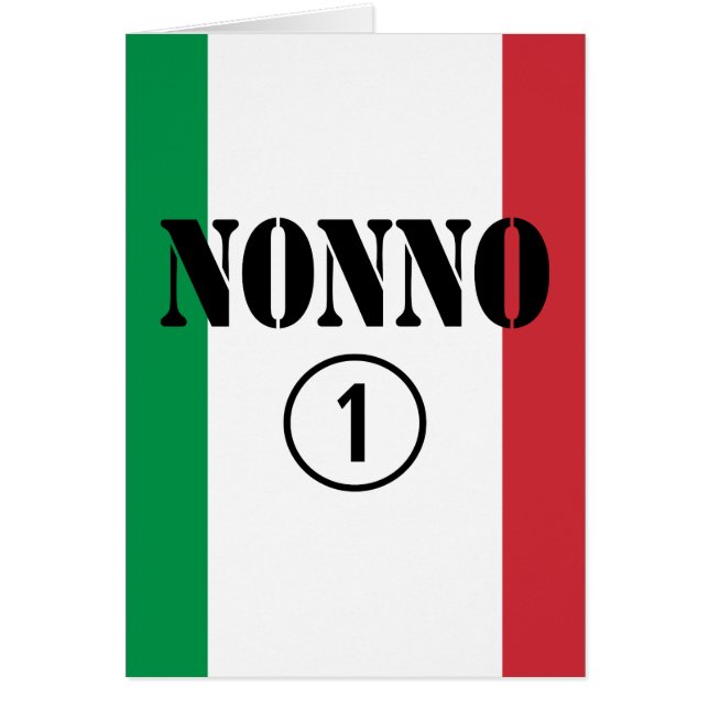 Grands-pères italiens : L'ONU de Nonno Numero (Devant)