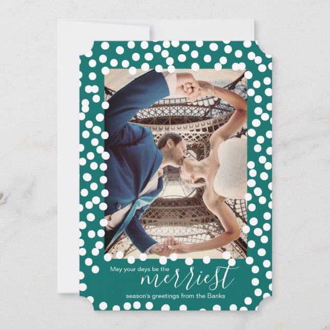 Grands points de neige sur Quetzal Green, carte de (Devant)