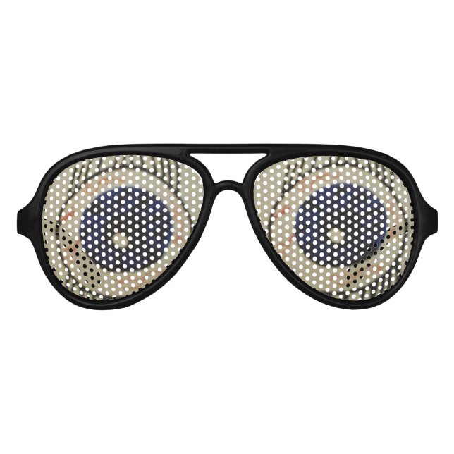 Grands yeux lunettes de soleil 2 unisex (Devant)