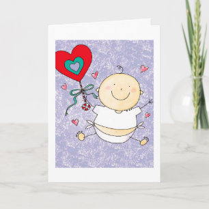 Grandson 1er Saint Valentin - Carte de voeux