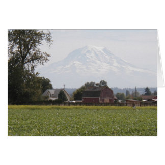 Grange et ferme Rainier Mountain